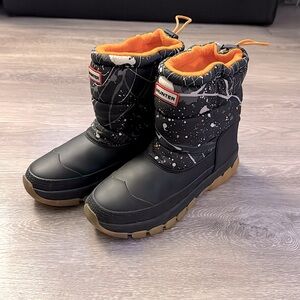 HUNTER • Lined Winter + Rain Puffer Boots • Size 9 (EUR 40)